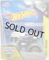 画像: 2014 MONSTER JAM included MONSTER JAM FIGURE! 【GRAVE DIGGER THE LEGEND】 SILVER (MUD TREADS)