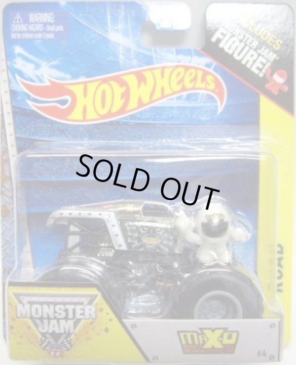 画像1: 2014 MONSTER JAM included MONSTER JAM FIGURE! 【MAX-D】 SILVER