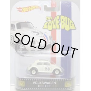 画像: 2014 RETRO ENTERTAINMENT 【VOLKSWAGEN BEETLE "HERBIE"】 WHITE/RR (THE LOVE BUG)