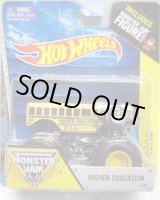 画像: 2014 MONSTER JAM included MONSTER JAM FIGURE! 【HIGHER EDUCATION】 YELLOW