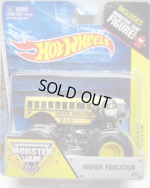 画像1: 2014 MONSTER JAM included MONSTER JAM FIGURE! 【HIGHER EDUCATION】 YELLOW