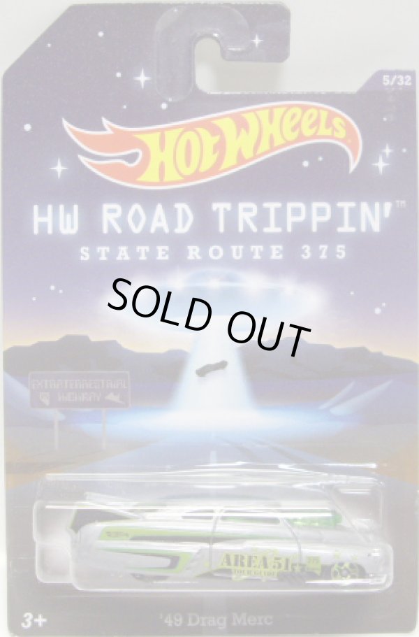 画像1: 2014 WALMART EXCLUSIVE - HW ROAD TRIPPIN' 【'49 DRAG MERC】　LT.GRAY/5SP