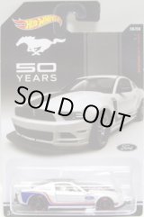 画像: 2014 WALMART EXCLUSIVE - MUSTANG 50 YEARS 【'13 FORD MUSTANG】 WHITE/O5