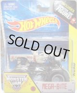 画像: 2014 MONSTER JAM included MONSTER JAM FIGURE! 【MEGA-BITE】 BEIGE (2014 NEW TRUCK!)