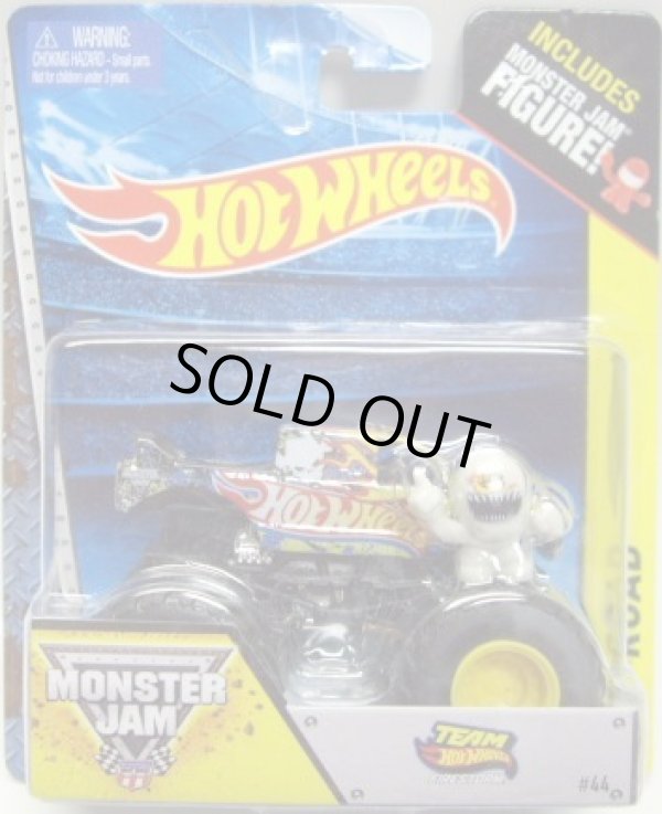 画像1: 2014 MONSTER JAM included MONSTER JAM FIGURE! 【TEAM HOT WHEELS FIRESTORM】 BLACK