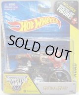 画像: 2014 MONSTER JAM included MONSTER JAM FIGURE! 【MONSTER MUTT】 BROWN (TRACK ACE TIRES)