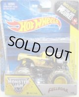 画像: 2014 MONSTER JAM included MONSTER JAM FIGURE! 【FULLBOAR】 YELLOW (MUD TREADS)