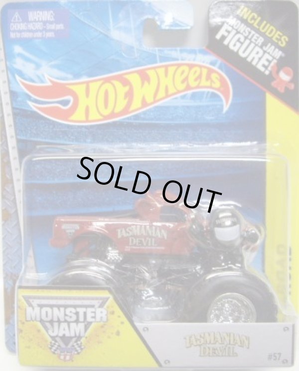 画像1: 2014 MONSTER JAM included MONSTER JAM FIGURE! 【TASMANIAN DEVIL】 REDISH BROWN