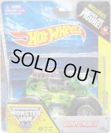 画像: 2014 MONSTER JAM included MONSTER JAM FIGURE! 【GRAVE DIGGER】 BLACK (EDGE GLOW/ROLL CAGE)