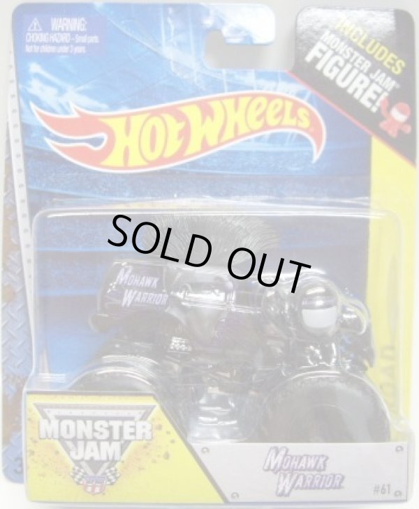 画像1: 2014 MONSTER JAM included MONSTER JAM FIGURE! 【MOHAWK WARRIOR】 BLACK