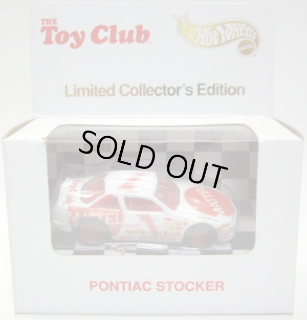 画像1: 1995 TOY CLUB (マテル直営店）EXCLUSIVE 【PONTIAC STOCKER】 WHITE/PC5 (MATTEL TAMPO)