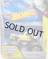 画像: 2014 MONSTER JAM included MONSTER JAM FIGURE! 【BULLDOZER】 LT.YELLOW