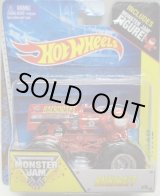 画像: 2014 MONSTER JAM included MONSTER JAM FIGURE! 【BACKDRAFT】 RED