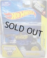 画像: 2014 MONSTER JAM included MONSTER JAM FIGURE! 【AFTERSHOCK】 BLACK