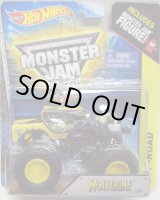 画像: 2014 MONSTER JAM included MONSTER JAM FIGURE! 【WOLVERINE】 YELLOW