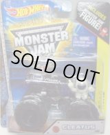 画像: 2014 MONSTER JAM included MONSTER JAM FIGURE! 【CLEATUS】 BLACK (2014 NEW TRUCK!)