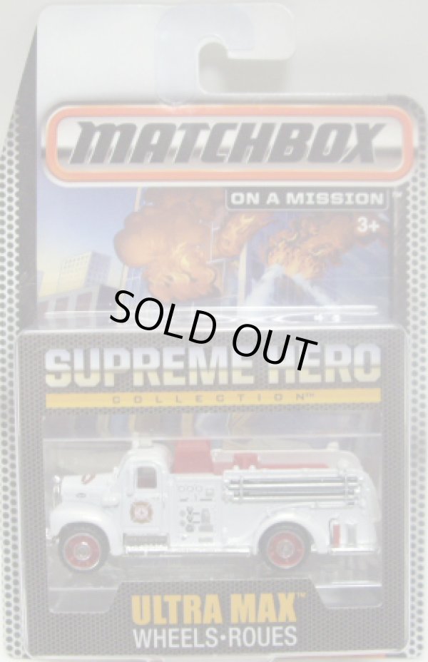 画像1: 2015 MATCHBOX "SUPREME HERO" 【'63 MACK B MODEL】 WHITE