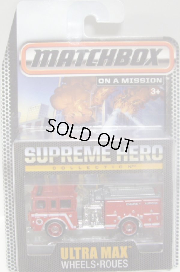 画像1: 2015 MATCHBOX "SUPREME HERO" 【PIERCE DASH】 RED