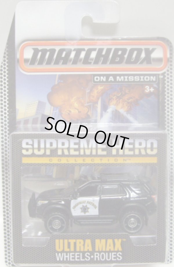 画像1: 2015 MATCHBOX "SUPREME HERO" 【FORD EXPLORER】 BLACK