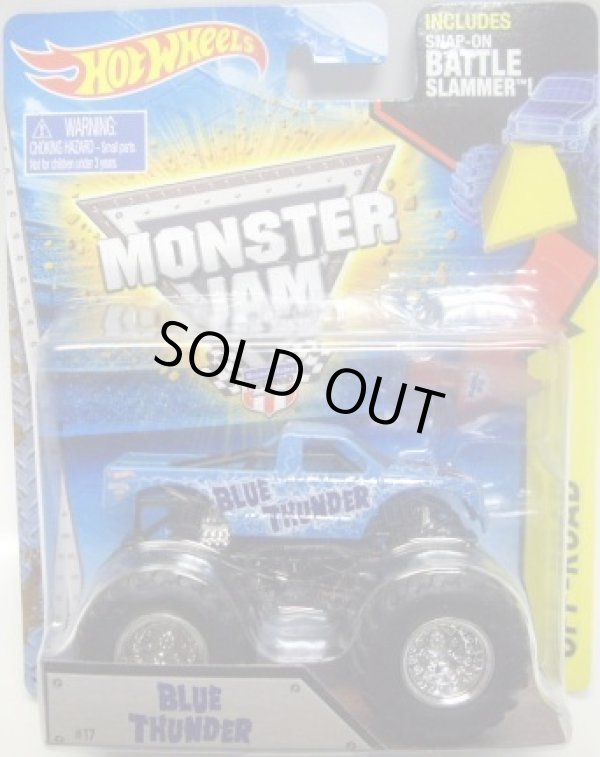 画像1: 2015 MONSTER JAM includes SNAP-ON BATTLE SLAMMER! 【BLUE THUNDER】 LT.BLUE