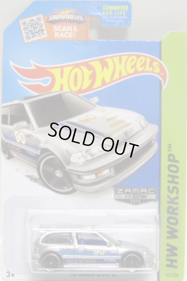 画像1: 【'90 HONDA CIVIC EF】　ZAMAC/PR5 (WALMART EXCLUSIVE) (VERY RARE）