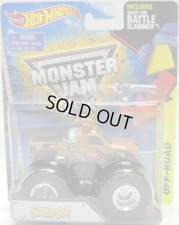 画像1: 2015 MONSTER JAM includes SNAP-ON BATTLE SLAMMER! 【SCOOBY-DOO!】 BROWN