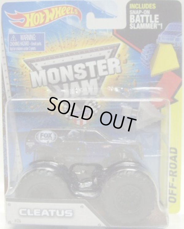 画像1: 2015 MONSTER JAM includes SNAP-ON BATTLE SLAMMER! 【CLEATUS】 BLACK