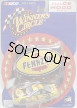 画像: 2002 ACTION - NASCAR WINNER'S CIRCLE 【"#1 PENNZOIL" CHEVY MONTE CARLO】 YELLOW-BLACK (with 1/24 RACE HOOD)