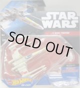 画像: 2015 HW STAR WARS STARSHIP 【X-WING FIGHTER RED 5】　WHITE (BLACK CARD)