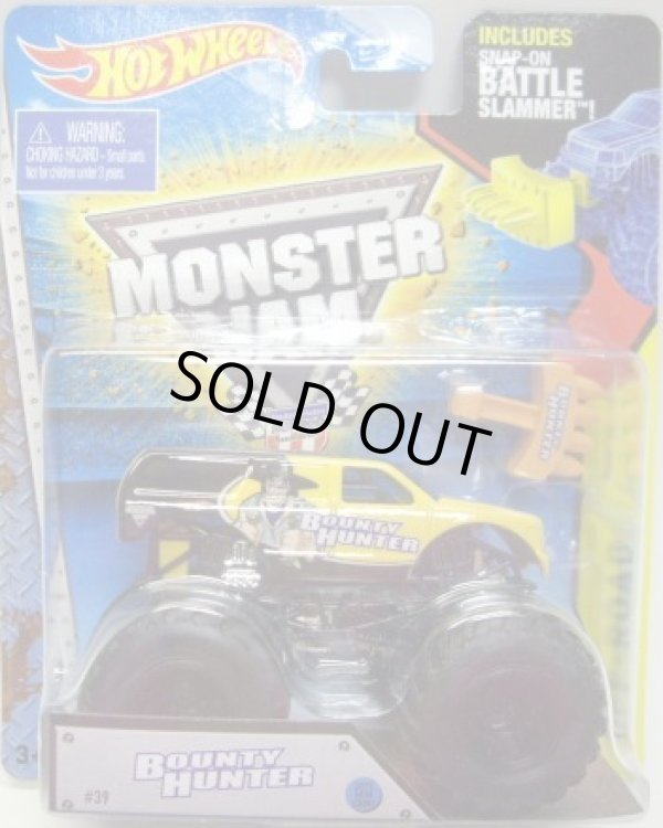 画像1: 2015 MONSTER JAM includes SNAP-ON BATTLE SLAMMER! 【BOUNTY HUNTER】 YELLOW-BLACK (2015 NEW LOOK!)