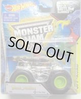 画像: 2015 MONSTER JAM includes SNAP-ON BATTLE SLAMMER! 【BLACK STALLION】 CLEAR YELLOW (X-RAY BODY)