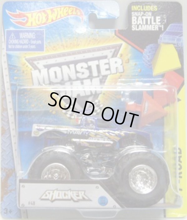 画像1: 2015 MONSTER JAM includes SNAP-ON BATTLE SLAMMER! 【SHOCKER】 BLUE (2015 NEW LOOK!)