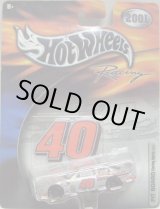 画像: 2001 HOT WHEELS RACING "PIT BOARD"【#40 TEAM STERLING MARLIN DODGE INTREPID】 SILVER/RR