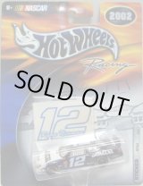 画像: 2002 HOT WHEELS RACING "STICKER" 【#12 TEAM ALLTEL FORD TAURUS】 WHITE-BLACK/RR