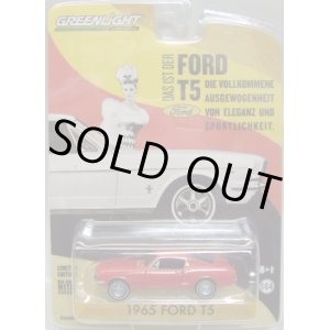 画像: 2015 GREENLIGHT HOBBY EXCLUSIVE 【1965 FORD MUSTANG T5】 RED/RR