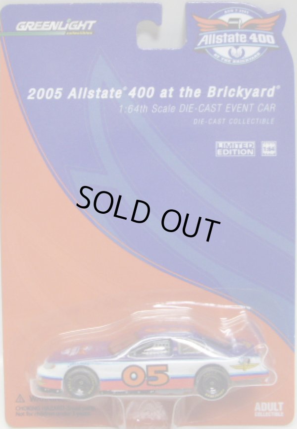 画像1: 2005 GREENLIGHT LIMITED EDITION 【ALLSTATE 400 AT THE BRICKYARD CHEVY MONTE CARLO】 BLUE-WHITE-RED