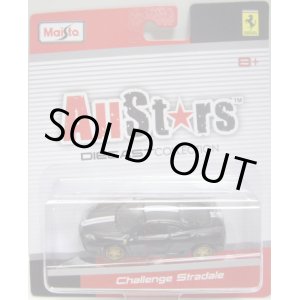 画像: 2016 MAISTO - ALL STARS - FERRARI 【CHALLENGE STRADALE】 BLACK/RR