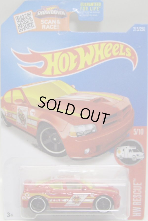 画像1: 2016 TREASURE HUNTS 【DODGE CHARGER SRT8 (HWFD)】 RED/O5