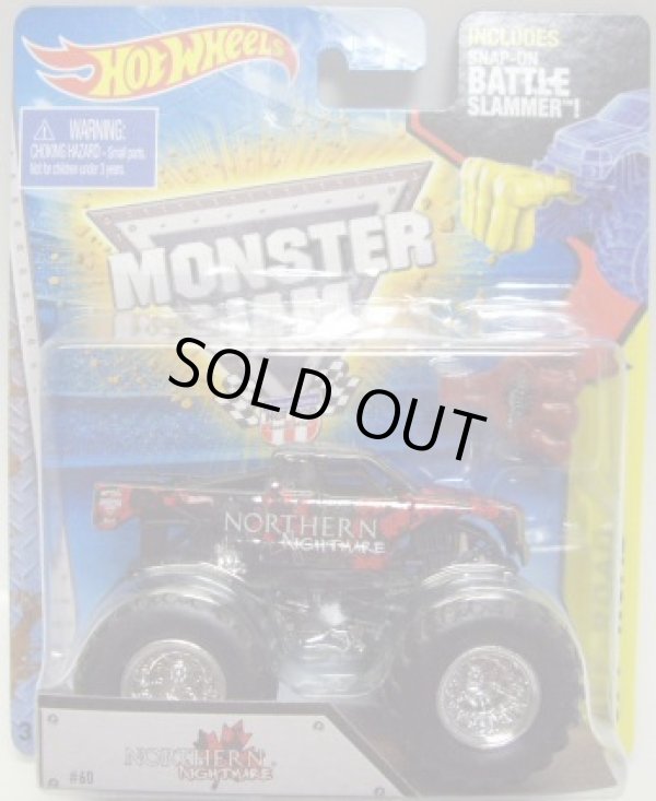 画像1: 2015 MONSTER JAM includes SNAP-ON BATTLE SLAMMER! 【NORTHEN NIGHTMARE】 BLACK CAMO