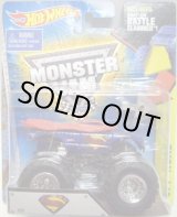 画像: 2015 MONSTER JAM includes SNAP-ON BATTLE SLAMMER! 【MAN OF STEEL】 BLUE-RED