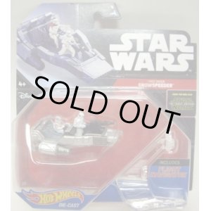 画像: 2016 HW STAR WARS STARSHIP 【"FIRST ORDER" SNOWSPEEDER】　SILVER (BLACK CARD)