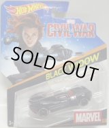 画像: 2016 HW MARVEL 【BLACK WIDOW (CIVIL WAR)】　BLACK/PR5  （予約不可）