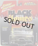 画像: 2016 JOHNNY LIGHTNING - STREET FREAKS S1A 【1963 FORD GALAXIE 500】 BLACK-BLACK (BLACK WITH FLAMES)