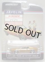 画像: 2016 GREENLIGHT HOBBY EXCLUSIVE 【1973 AMC TRANS AM VICTORY JAVELIN】 GOLDBROWN/RR