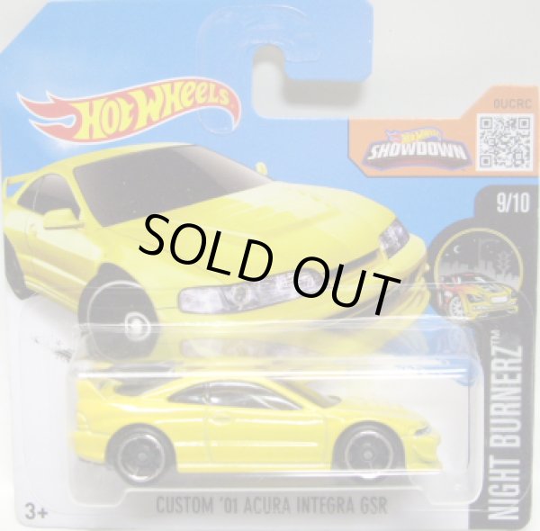 画像1: 【CUSTOM '01 ACURA INTEGRA GSR】 YELLOW/O5 (NEW CAST)   (インターナショナル・ショートカード)