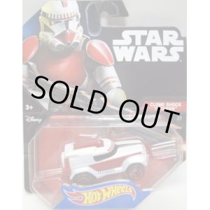 画像: 2016 HW STAR WARS 【CLONE SHOCK TROOPER】　WHITE-RED/U5 (2015 BLACK CARD)(予約完売）