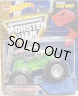 画像: 2016 MONSTER JAM includes STUNT RAMP! 【GRAVE DIGGER】 ZAMAC (2016 NEW LOOK!)