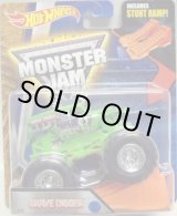 画像: 2016 MONSTER JAM includes STUNT RAMP! 【GRAVE DIGGER】 LT.GREEN (2016 NEW LOOK!)