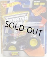 画像: 2016 MONSTER JAM includes STUNT RAMP! 【TEAM HOT WHEELS】 BLACK