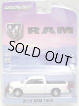 画像: 2016 GREENLIGHT HOBBY EXCLUSIVE 【2015 RAM 1500】 WHITE/RR